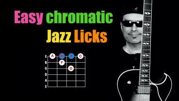 Easy Chromatic Jazz Licks - Achim Kohl Jazz Guitar